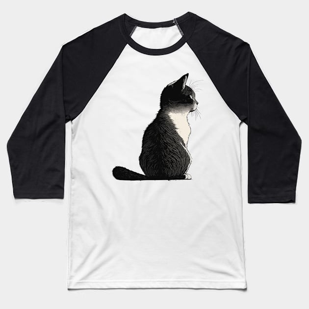 The Tao of Cat Baseball T-Shirt by Meow & Shirts